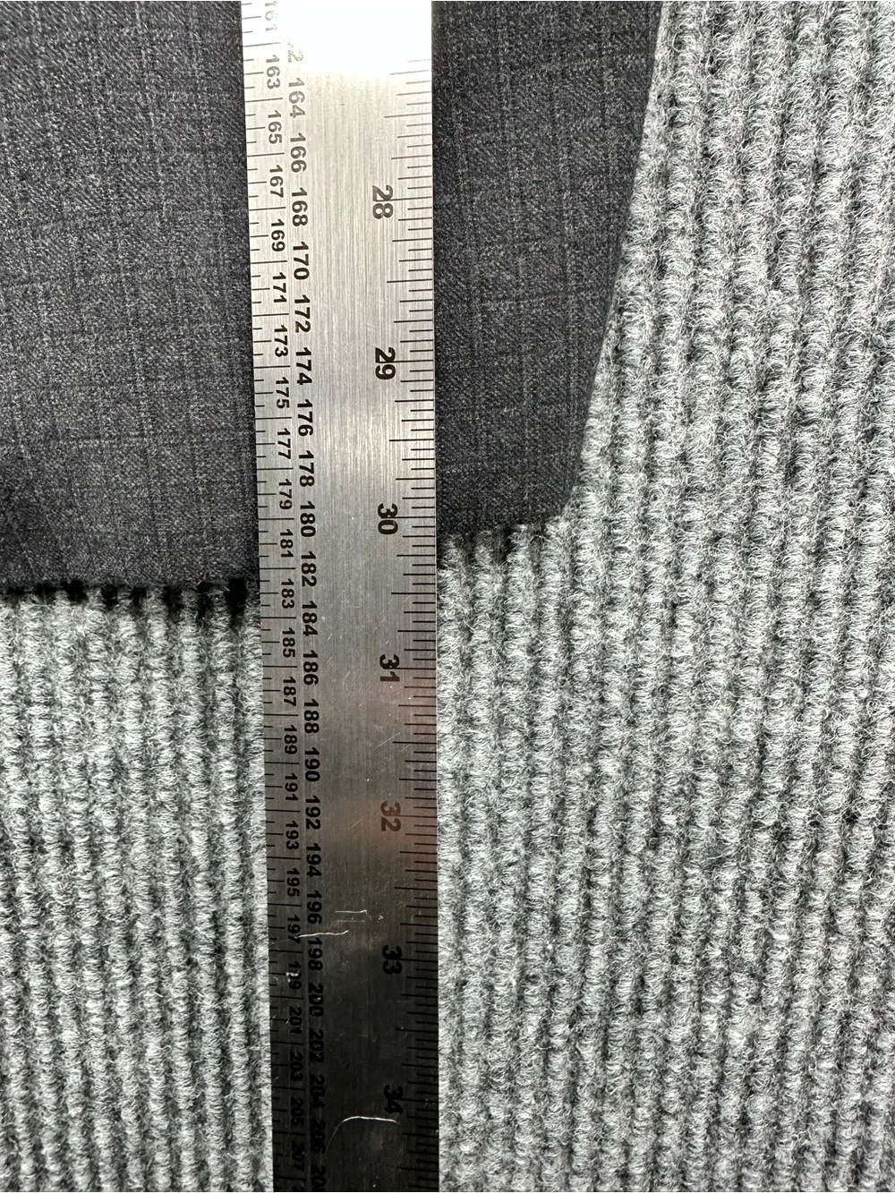 Saks Fifth Avenue x Ermenegildo Zegna Heritage 46R Gray Wool Sport Coat Italy